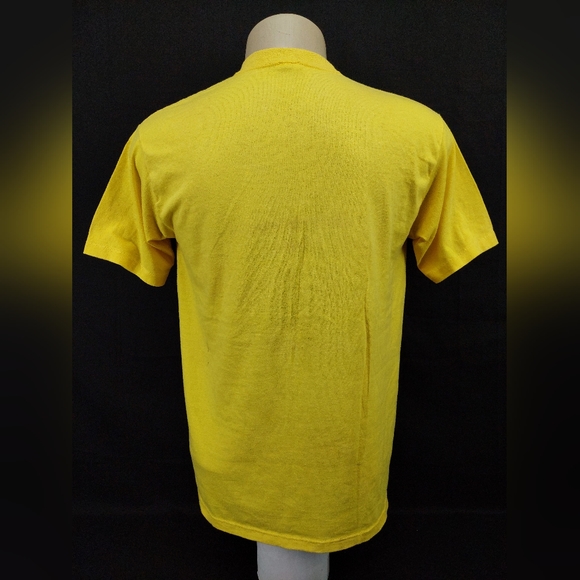 Vintage 80's Jerzees Printed T-Shirt "Clear the road!! I'm 16" ,Size:L ,Yellow - Picture 2 of 15